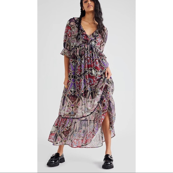 Free People Carmella Maxi Dress - Picture 1 of 16